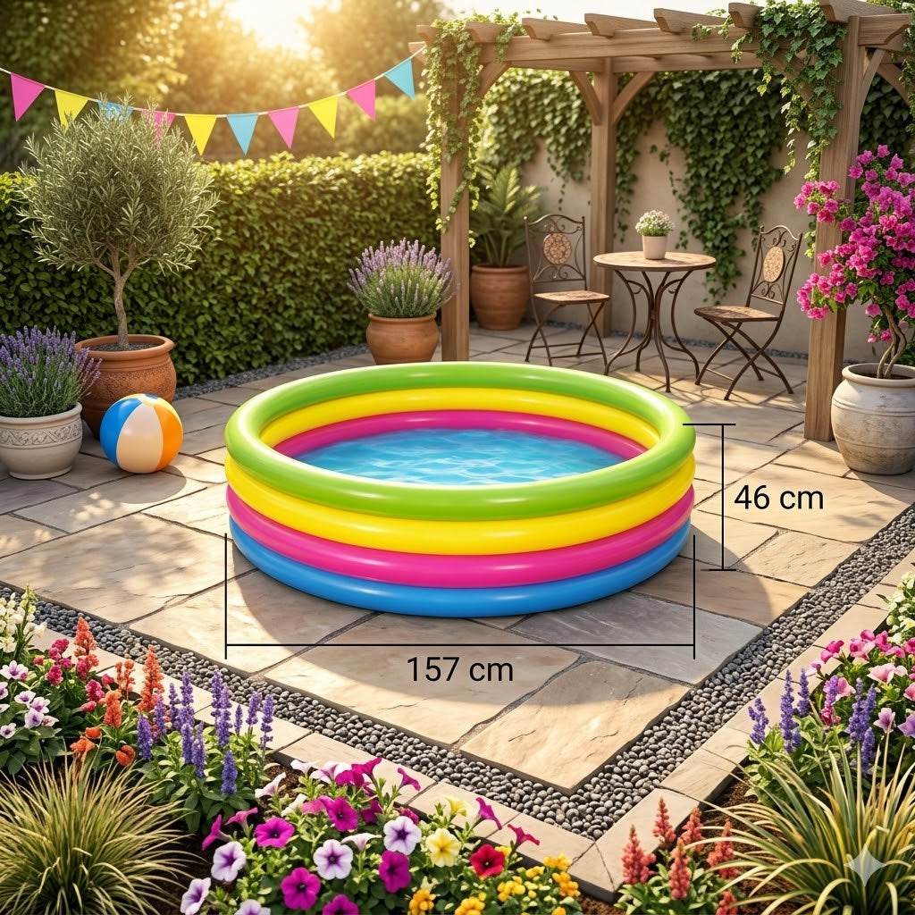 Piscina Inflable Colorida