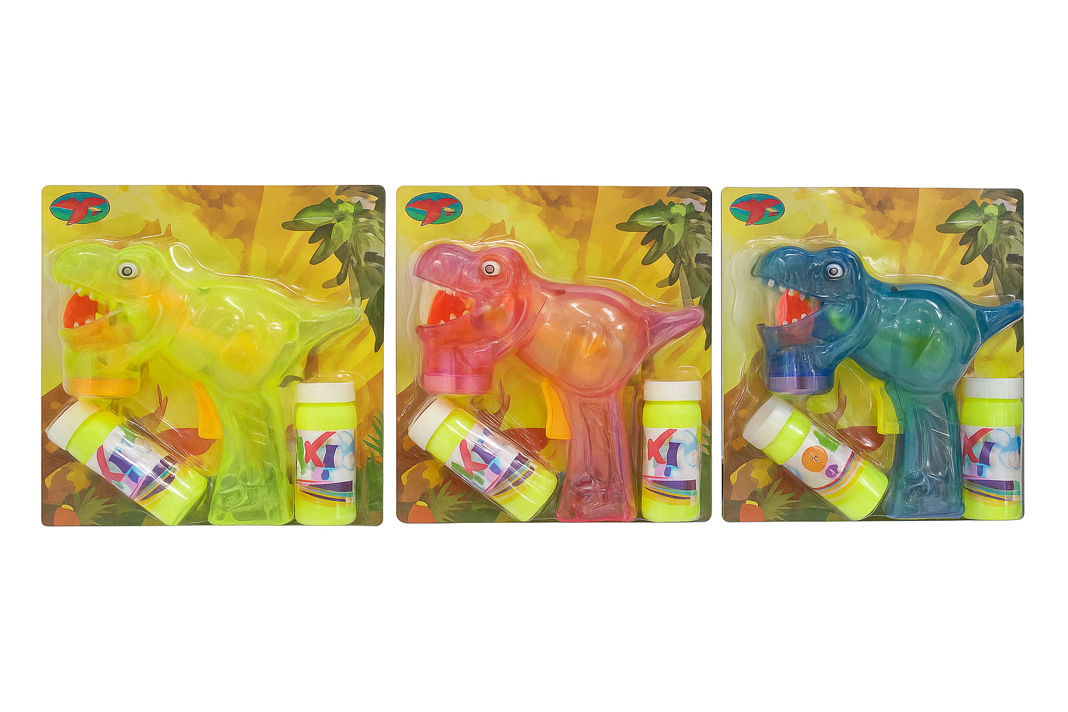 Juguete de burbujas para niños colorido, divertido y seguro bajo la supervisión de un adulto