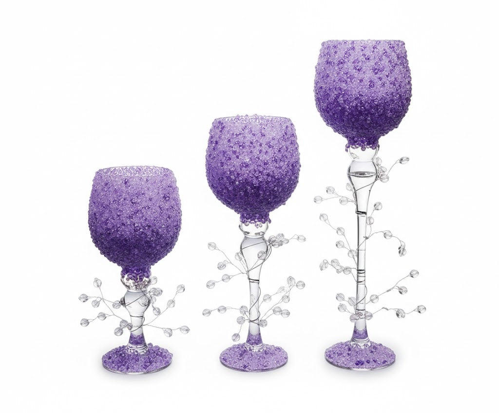 Set de Candelabros Modernos (3 piezas) - Decoratición con  Estilo