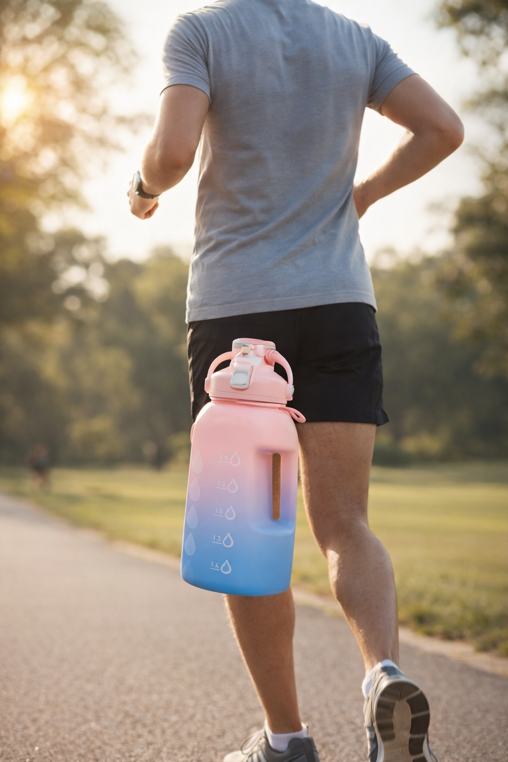 Pachón 1500 ml con marcador de hidratación | Práctico y moderno