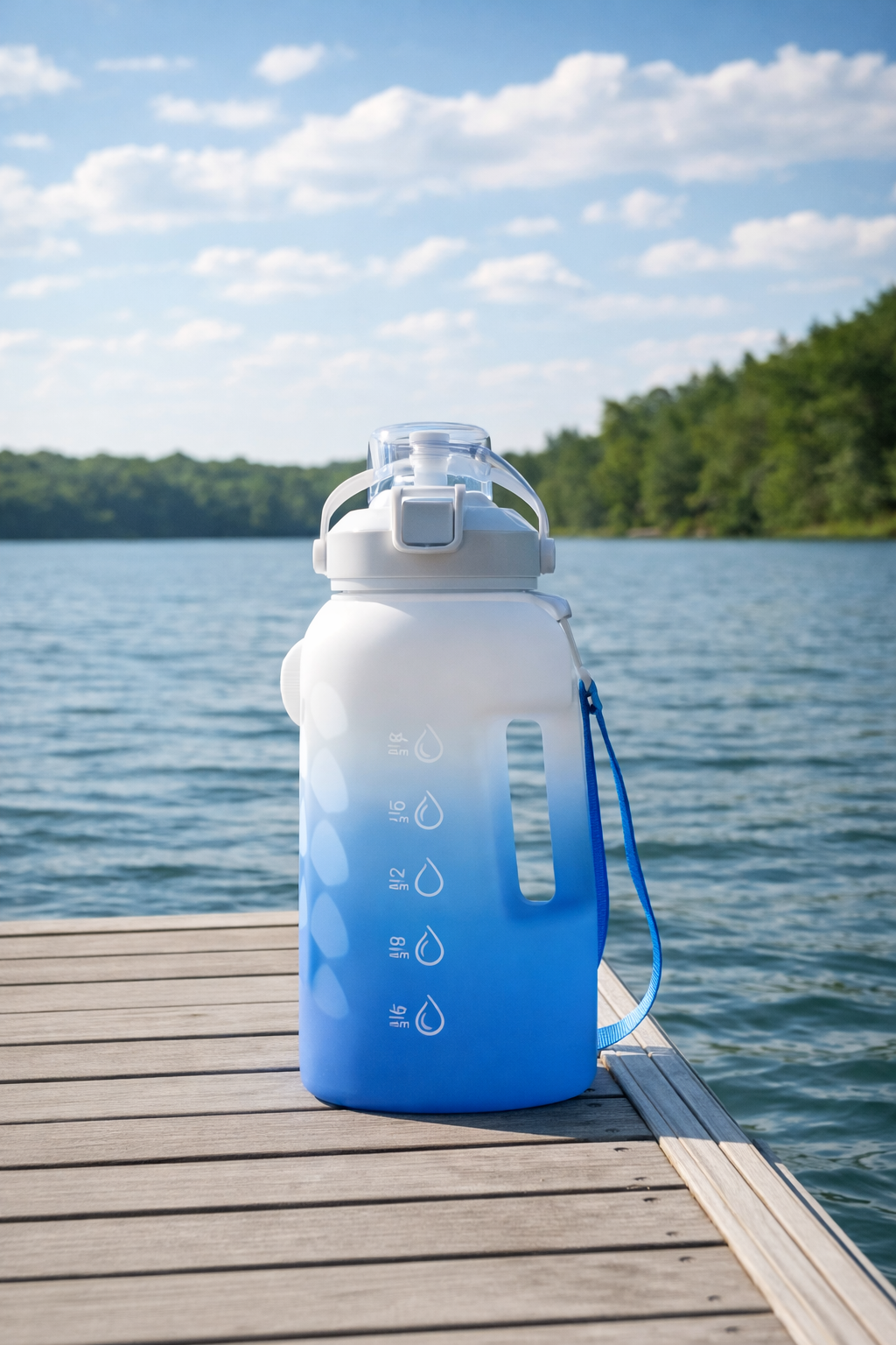 Pachón 1500 ml con marcador de hidratación | Práctico y moderno