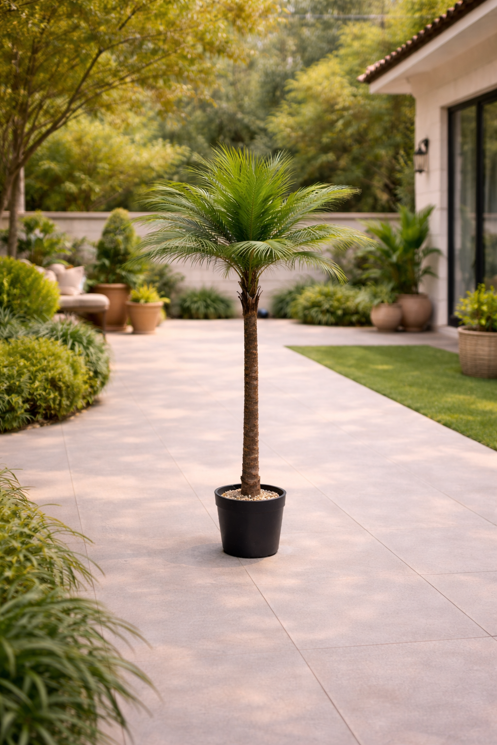 DECORACIÓN NATURAL CON PLANTA ALTA