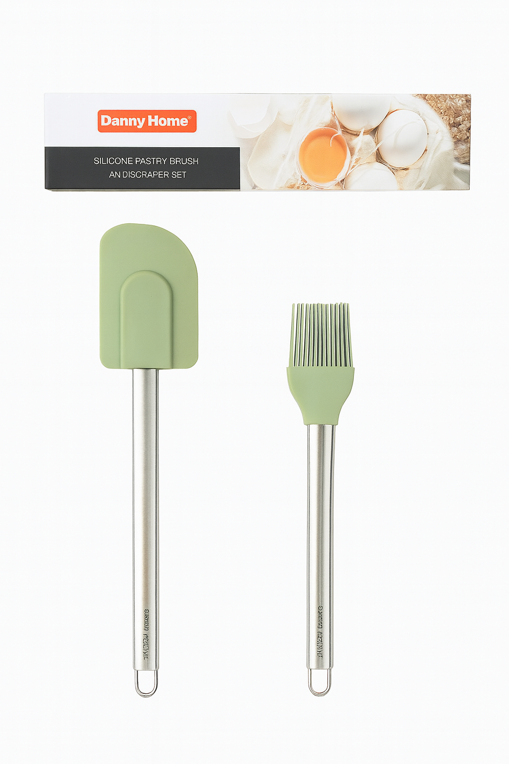 Set de brocha y raspador de repostería