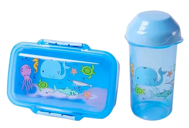 Set de pachón y caja de almuerzo | 16 × 11 × 6 cm – Modelo PD-YDL080