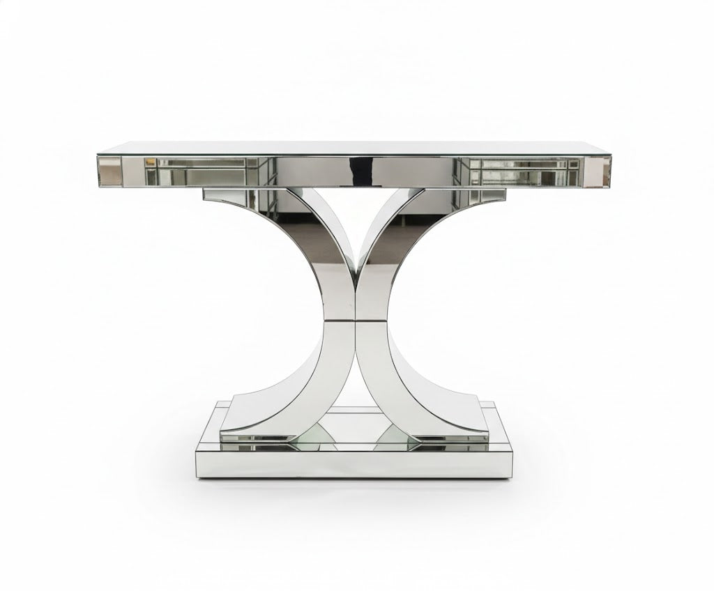 Mesa espejo decorativa