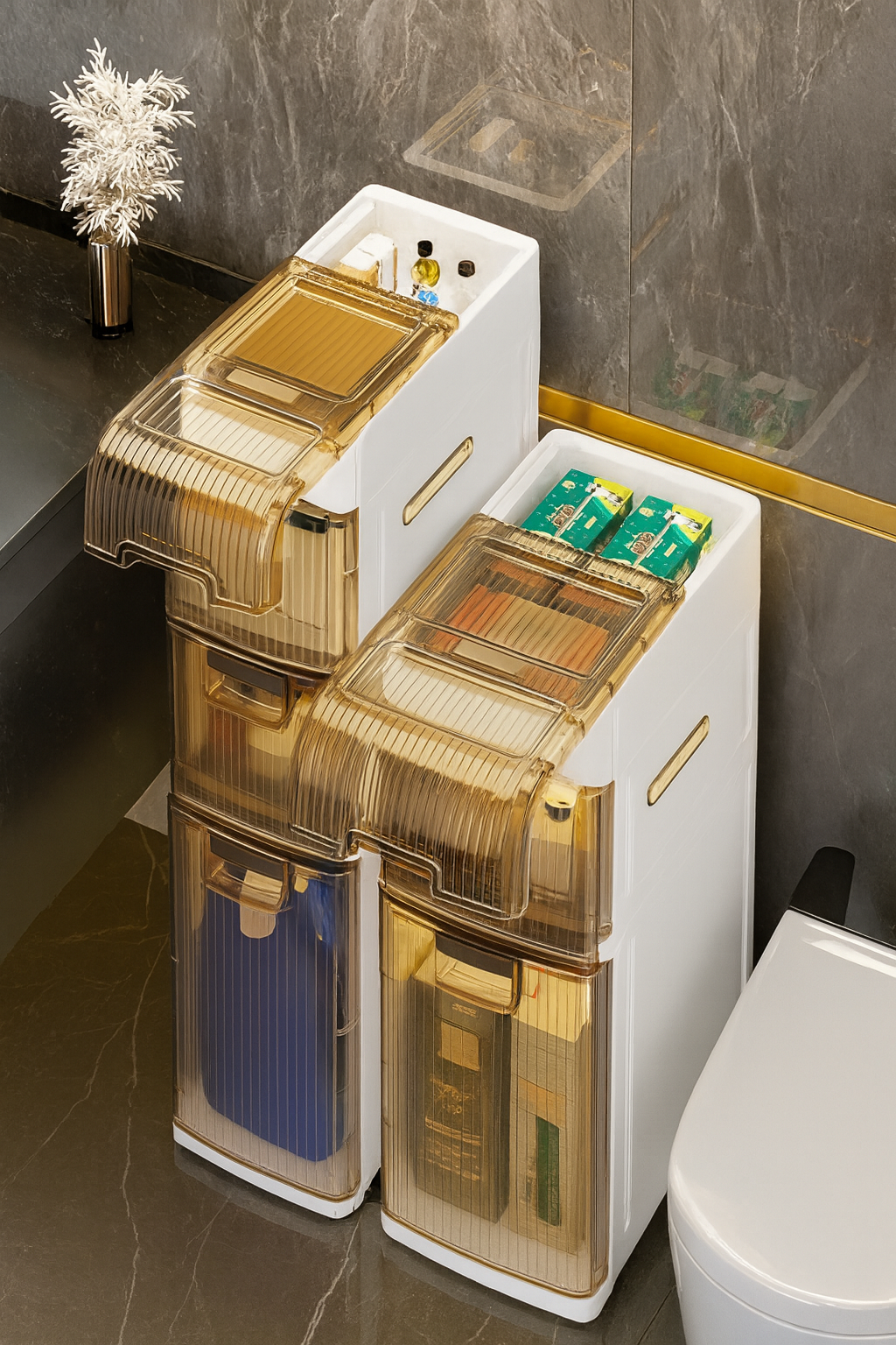 Gabinete plástico para almacenamiento