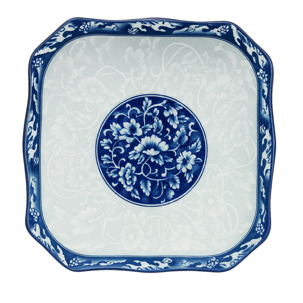 9.25'' Plato cuadrado