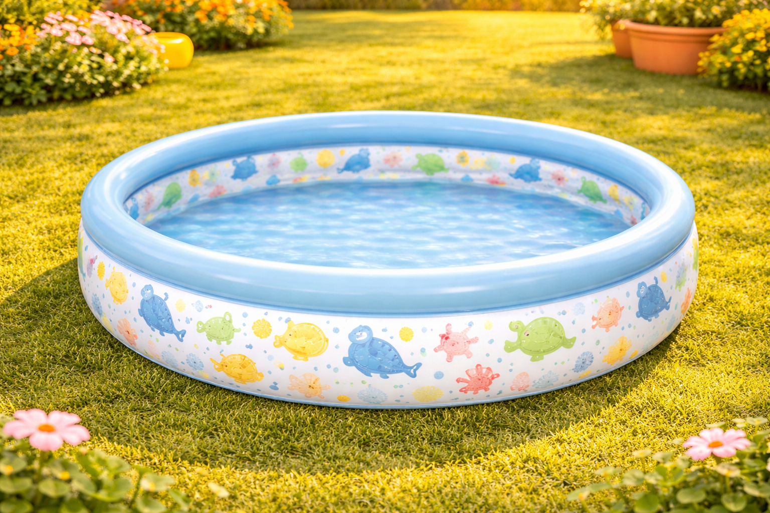 Rincón de Verano: Piscina Inflable para Momentos Inolvidables