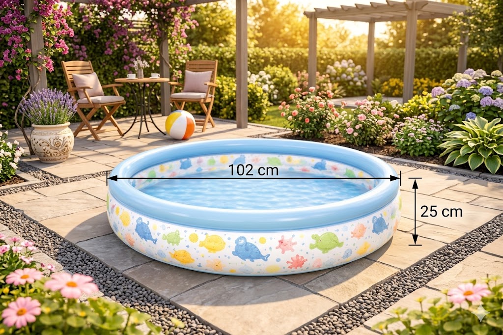 Rincón de Verano: Piscina Inflable para Momentos Inolvidables