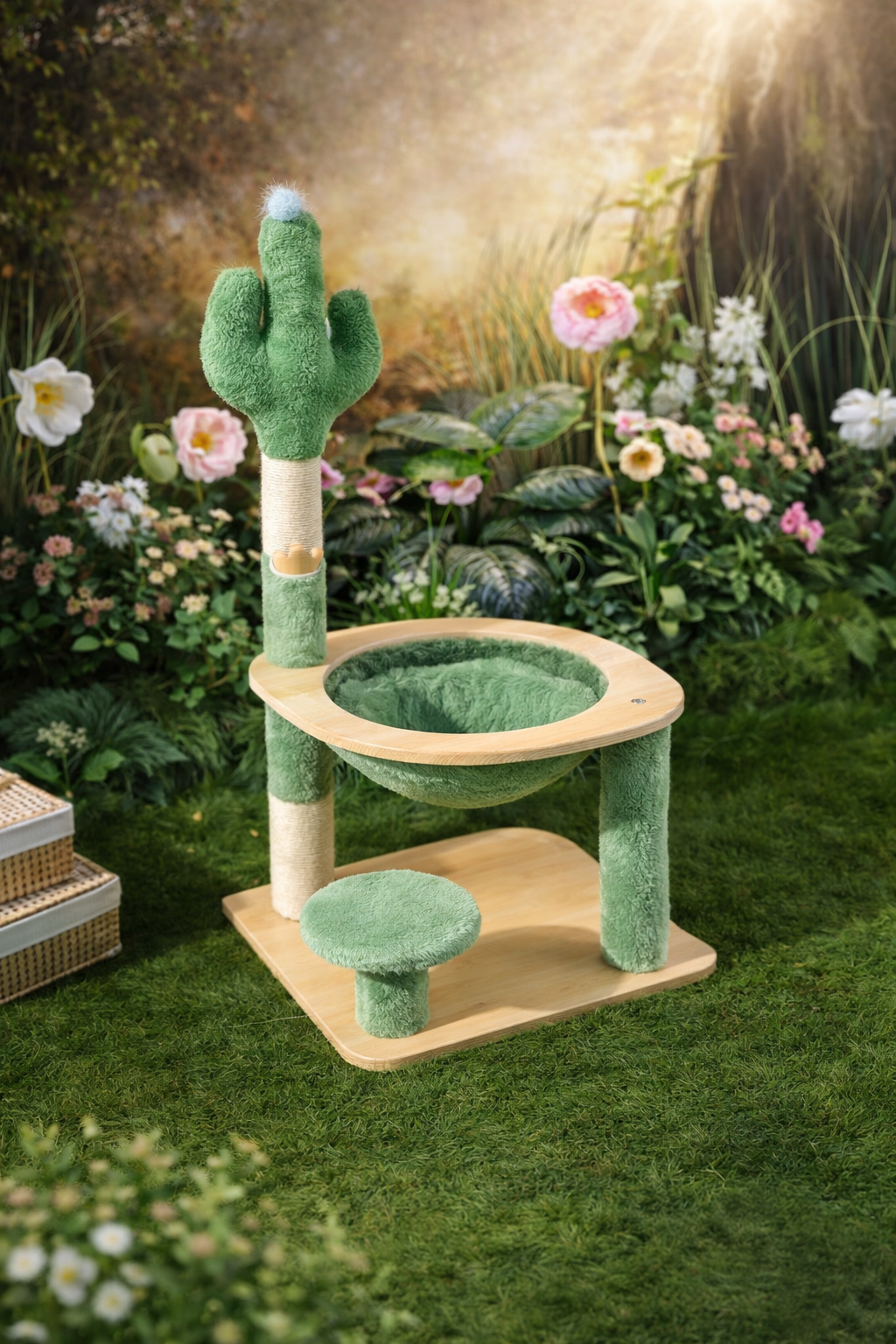 TORRE RASCADORA “CAT PLAY CENTER”