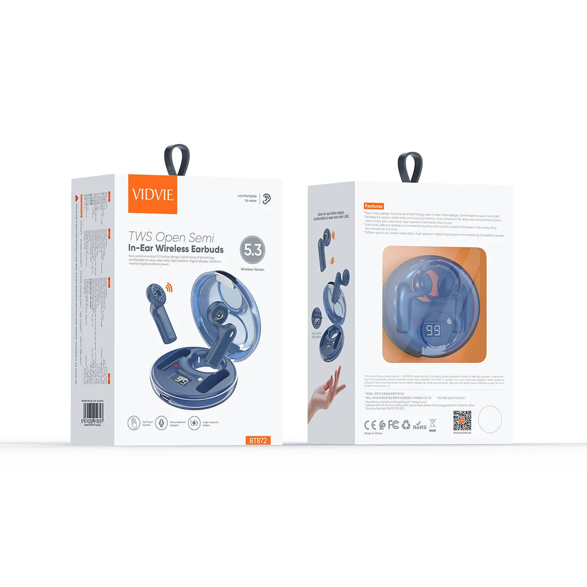 Audífonos Bluetooth TWS 5.3 – Libertad Total y Conectividad Avanzada