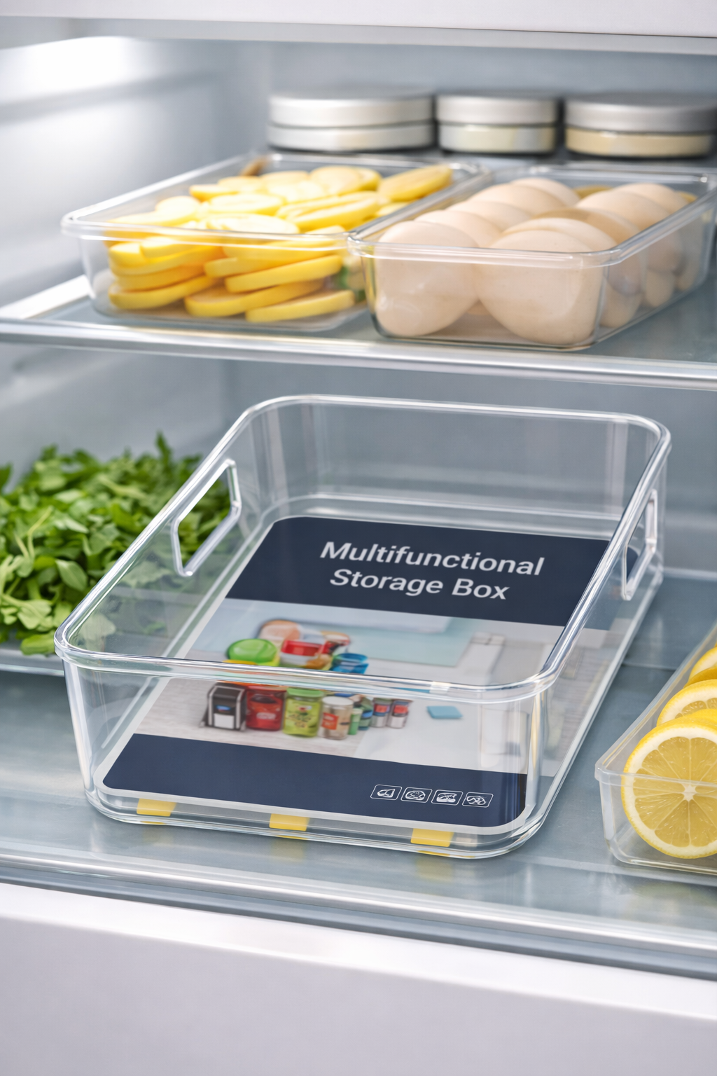 Bandeja Organizadora PD-SZF007 – Plástico Multiuso | 31,5 × 21 × 10,3 cm