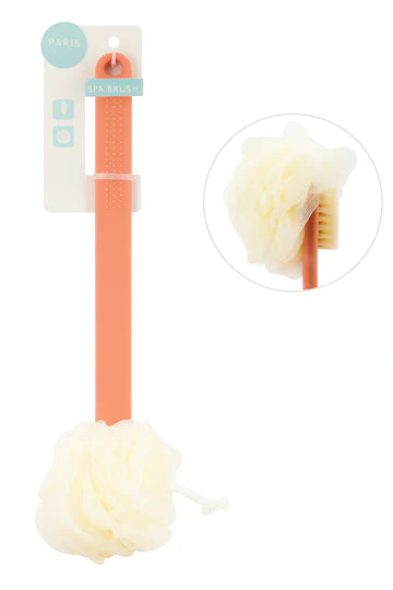 Cepillo de ducha para espalda con mango