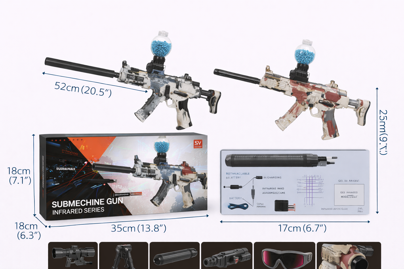 Rifle de agua