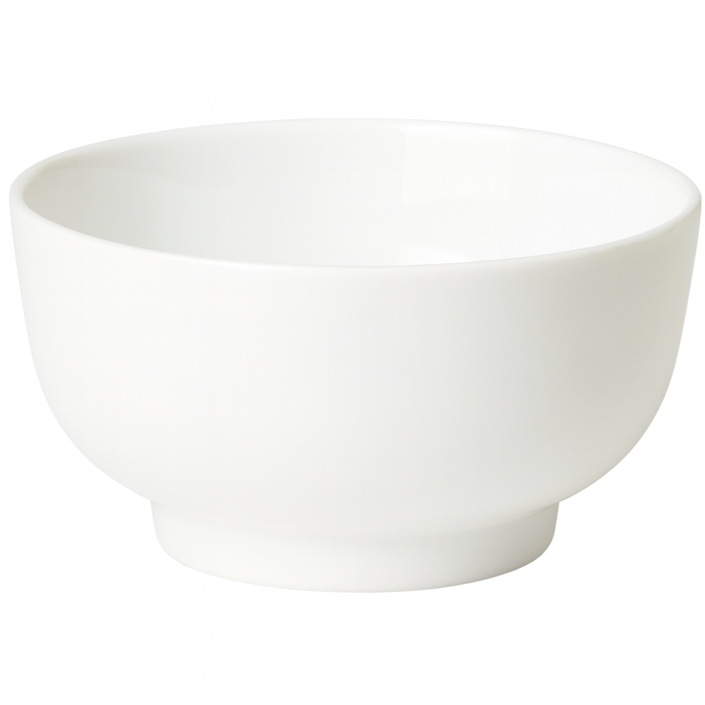 4.5" Tazon coreano blanco