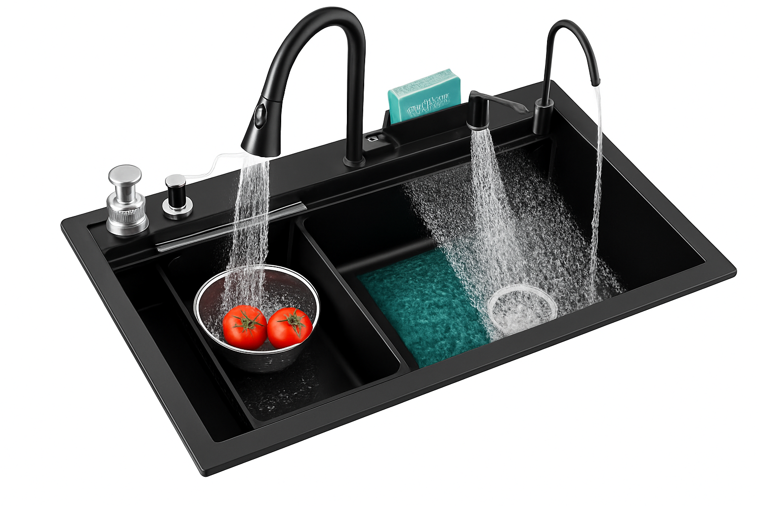 LAVATRASTOS INTELIGENTE  con Pantalla | Multifuncional, Moderno y Extra Resistente