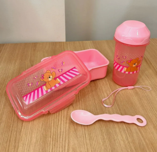 Set de pachón y caja de almuerzo