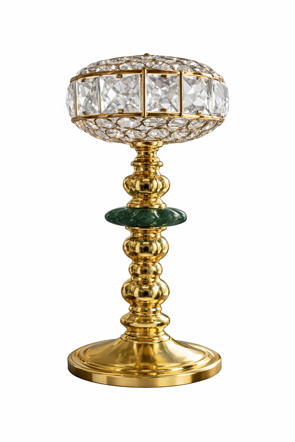 Candelabro de Vidrio y Metal – Elegancia y Estilo para Tu Hogar