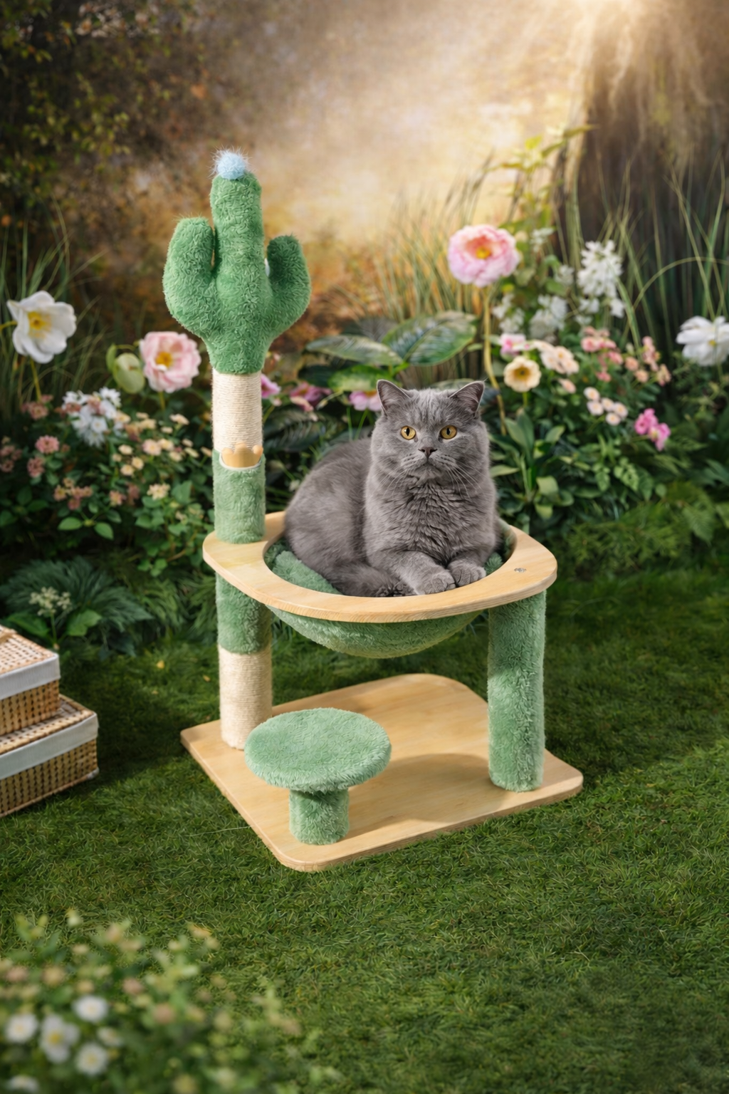 TORRE RASCADORA “CAT PLAY CENTER”