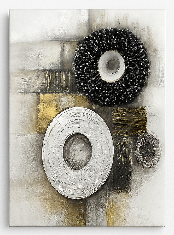 Cuadro decorativo modelo 100×100 cm, diseño moderno para decoración de interiores.