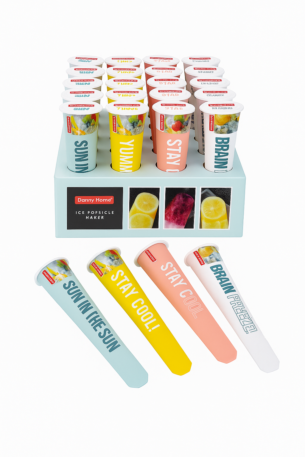 Molde de silicona /paletas de helados
