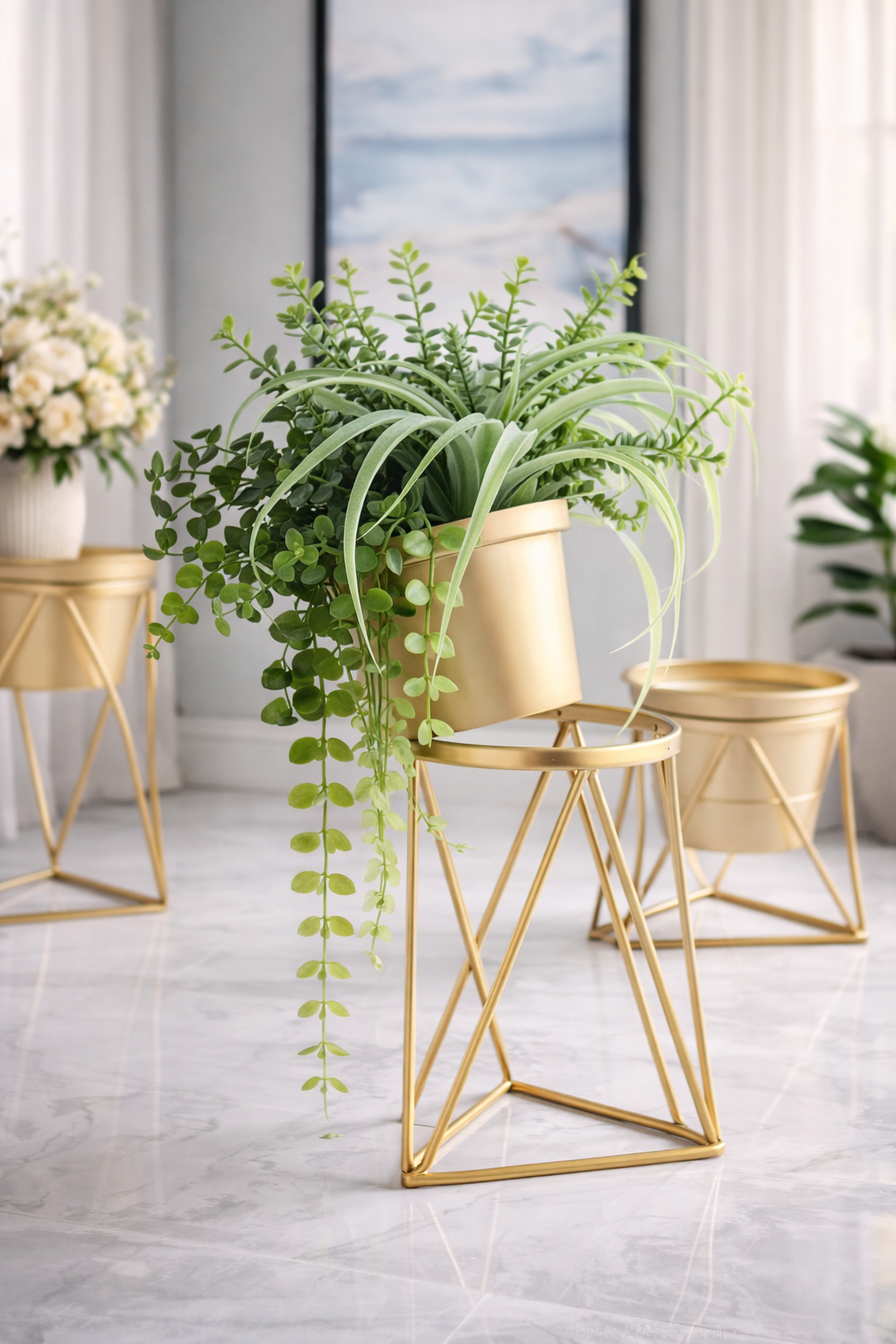 BASE DECORATIVA MINI PARA MACETAS 🌿