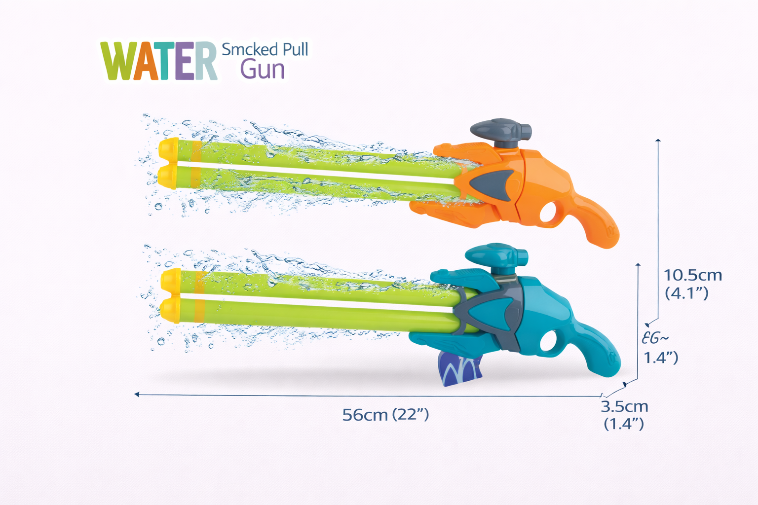Pistola de Agua Larga