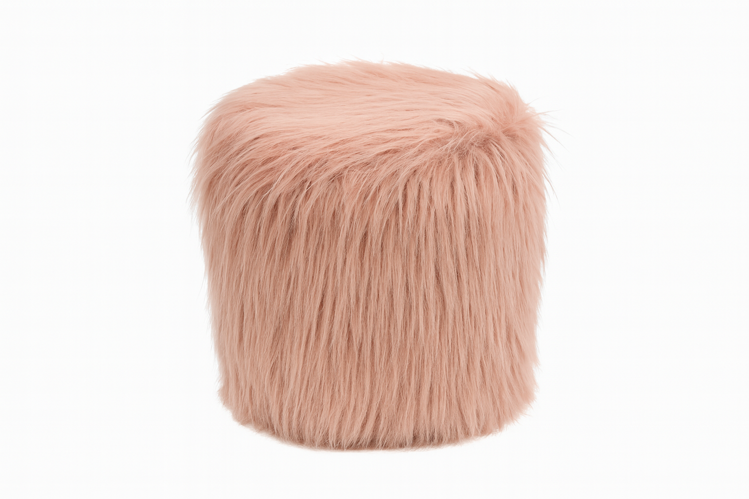 Taburete de Peluche  – Suavidad, Estilo y Comodidad Decorativa | Ideal para Dormitorio, Sala o Espacios Cozy