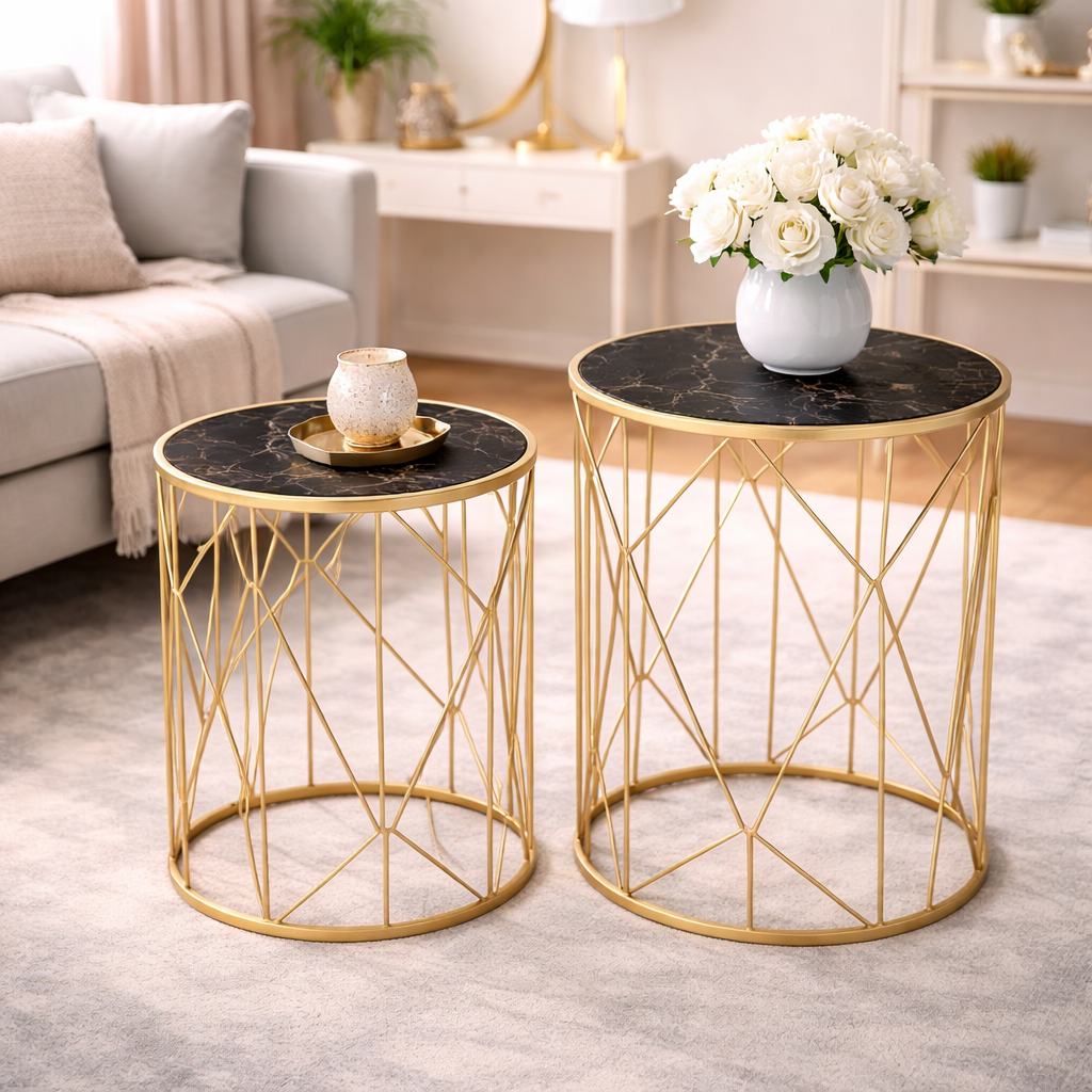 Mesa Auxiliar Redonda