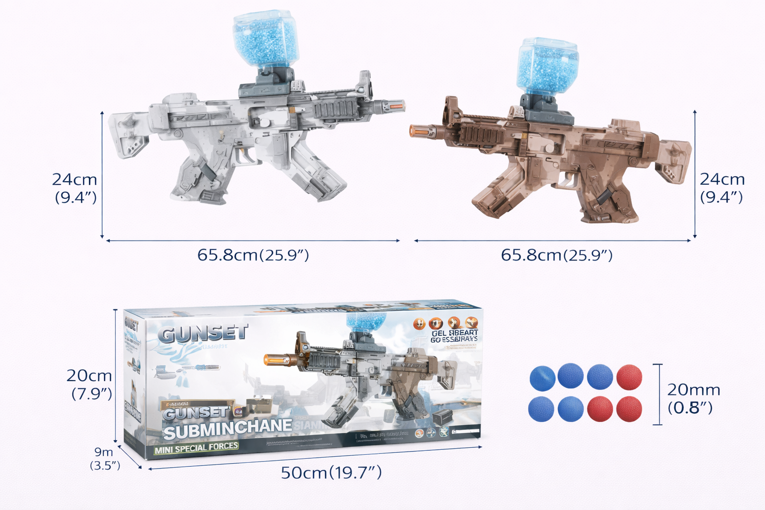 Rifle de agua
