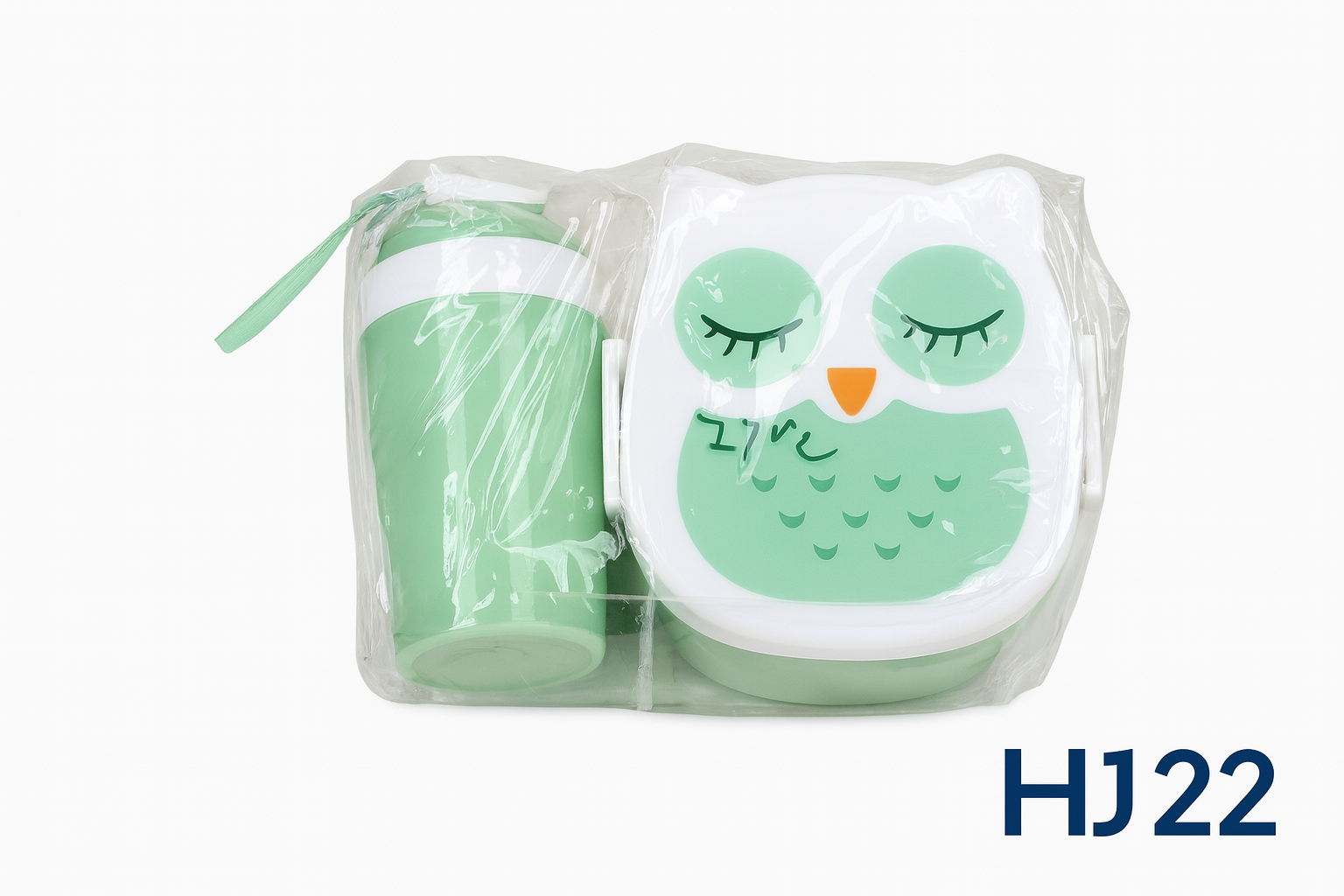 Set de táper y pachón de plástico | 800 ml + 380 ml