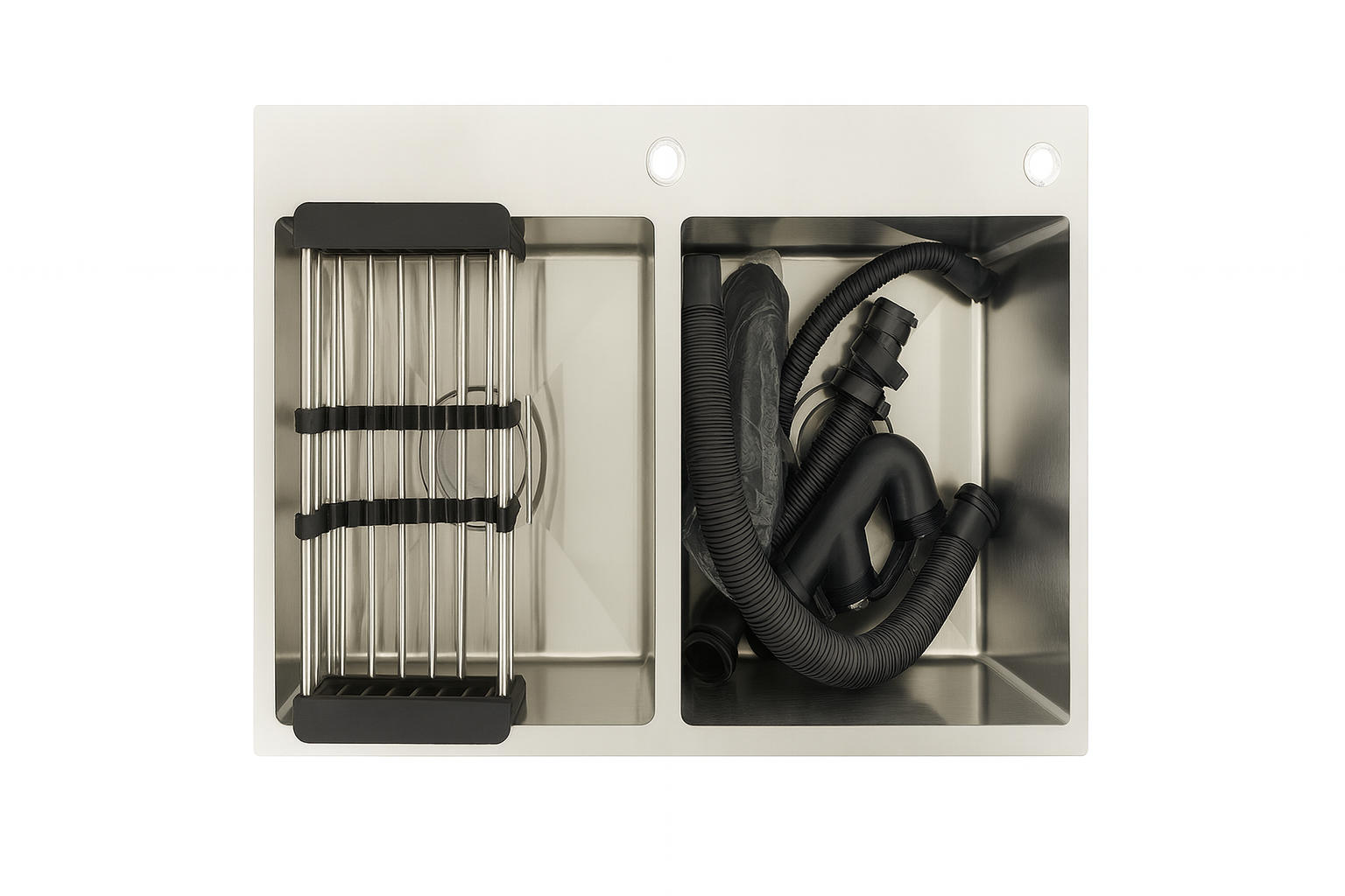 LAVATRASTOS DOBLE  | Acero Inoxidable 304 SUS Súper Resistente