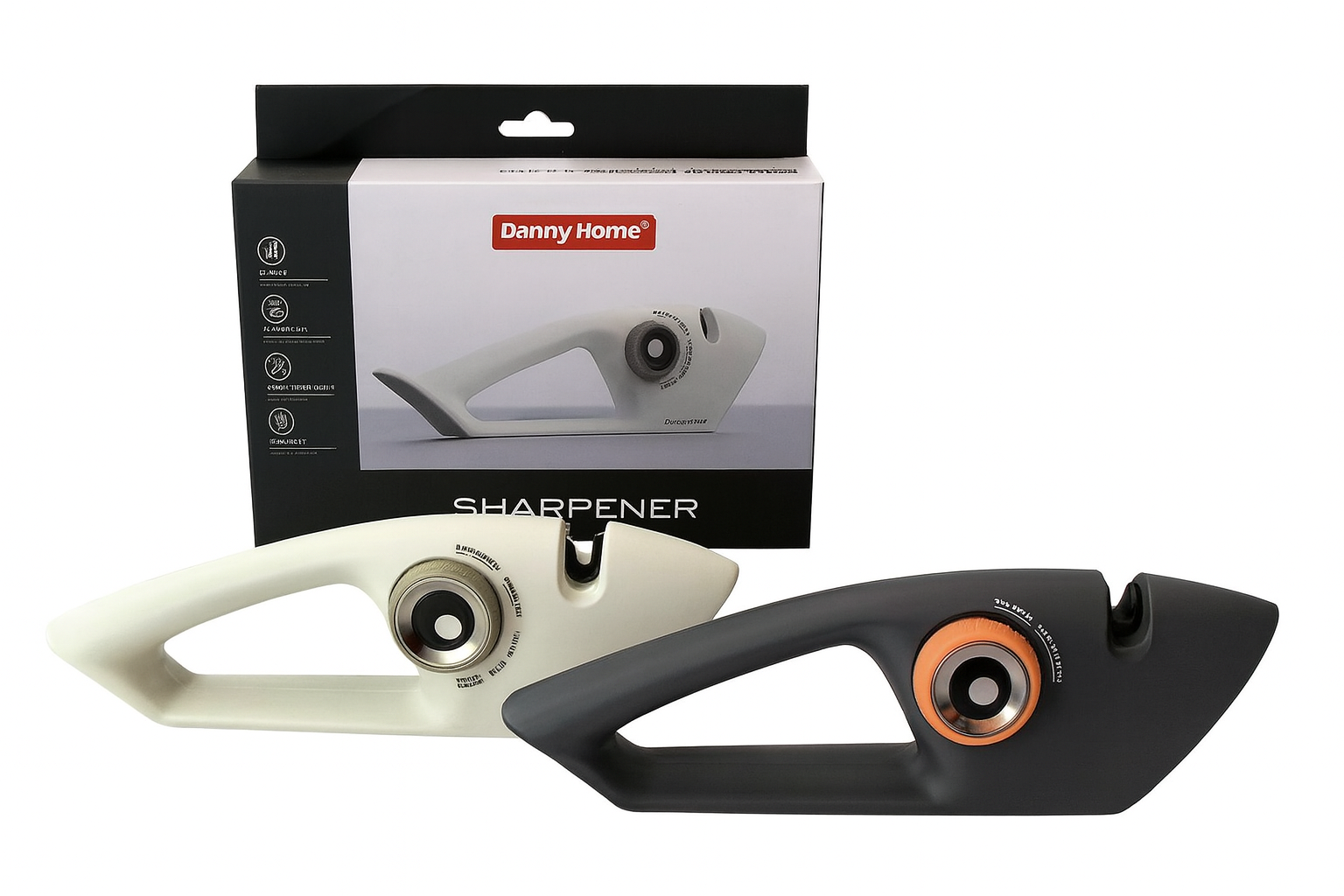 Afilador manual portátil nuevo para cuchillos y tijeras