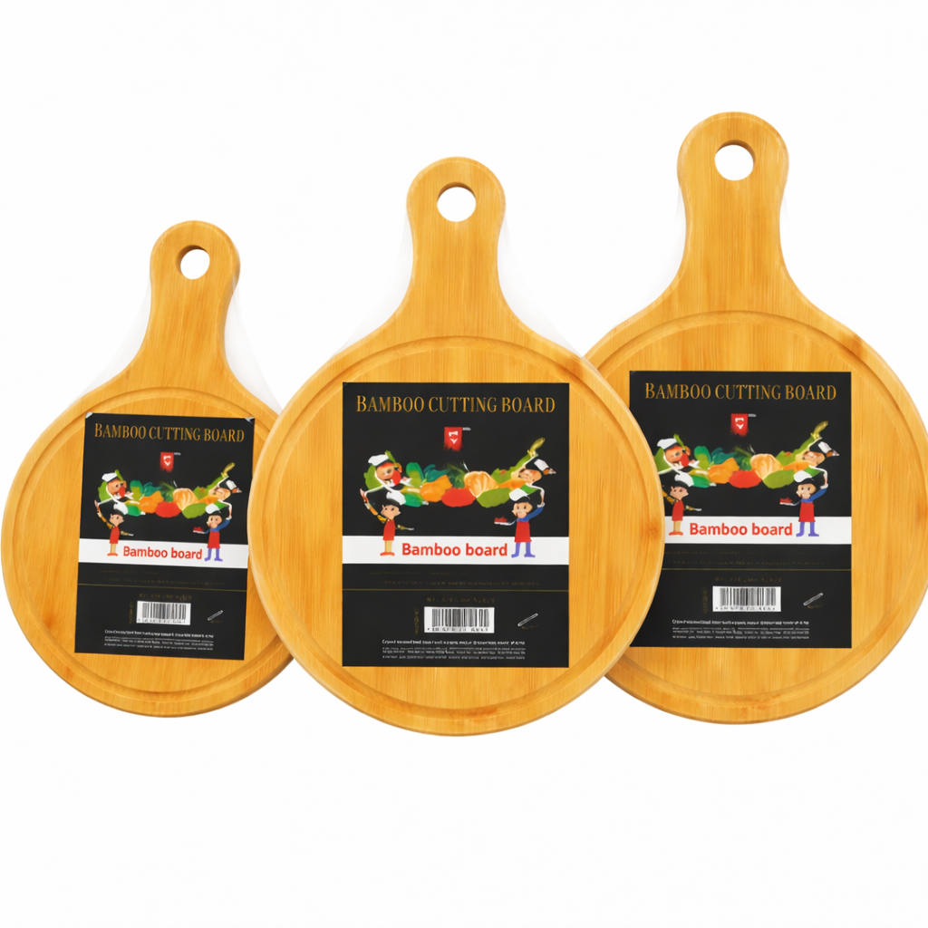 Tablas para Picar y Servir de Bambú – Ecológicas, Elegantes y Resistentes | Diferentes Tamaños