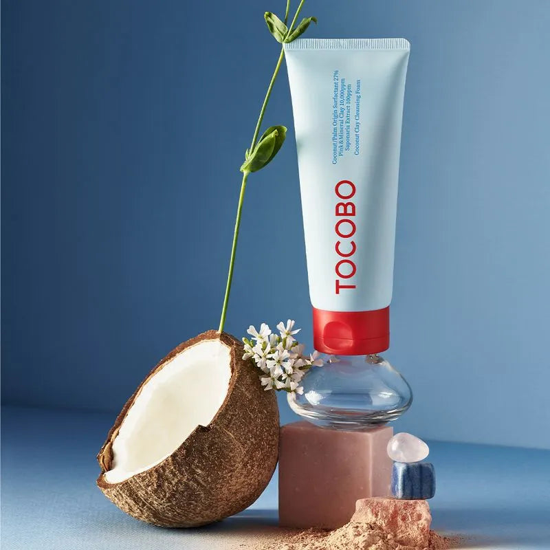 [TOCOBO] COCONUT CLAY CLEANSING FOAM