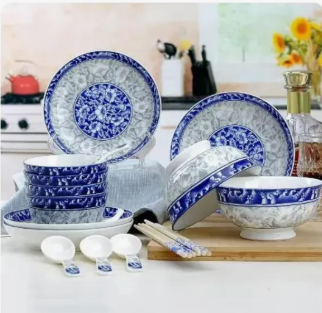 6" Tazon con estampado