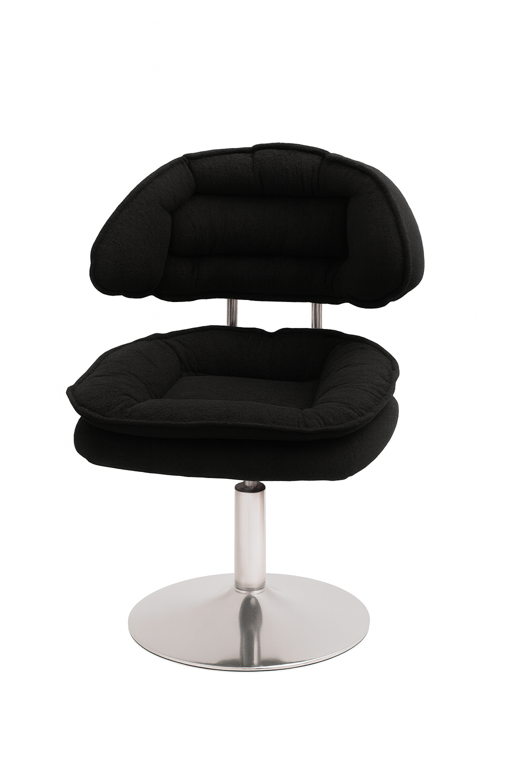 Silla Giratoria – Moderna y Elegante  | Giro Suave, Máximo Confort y Base Fija para Barra o Cocina