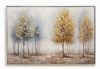 Cuadro Decorativo Panorámico de Naturaleza &amp; Arte Contemporáneo – Estilo Moderno 