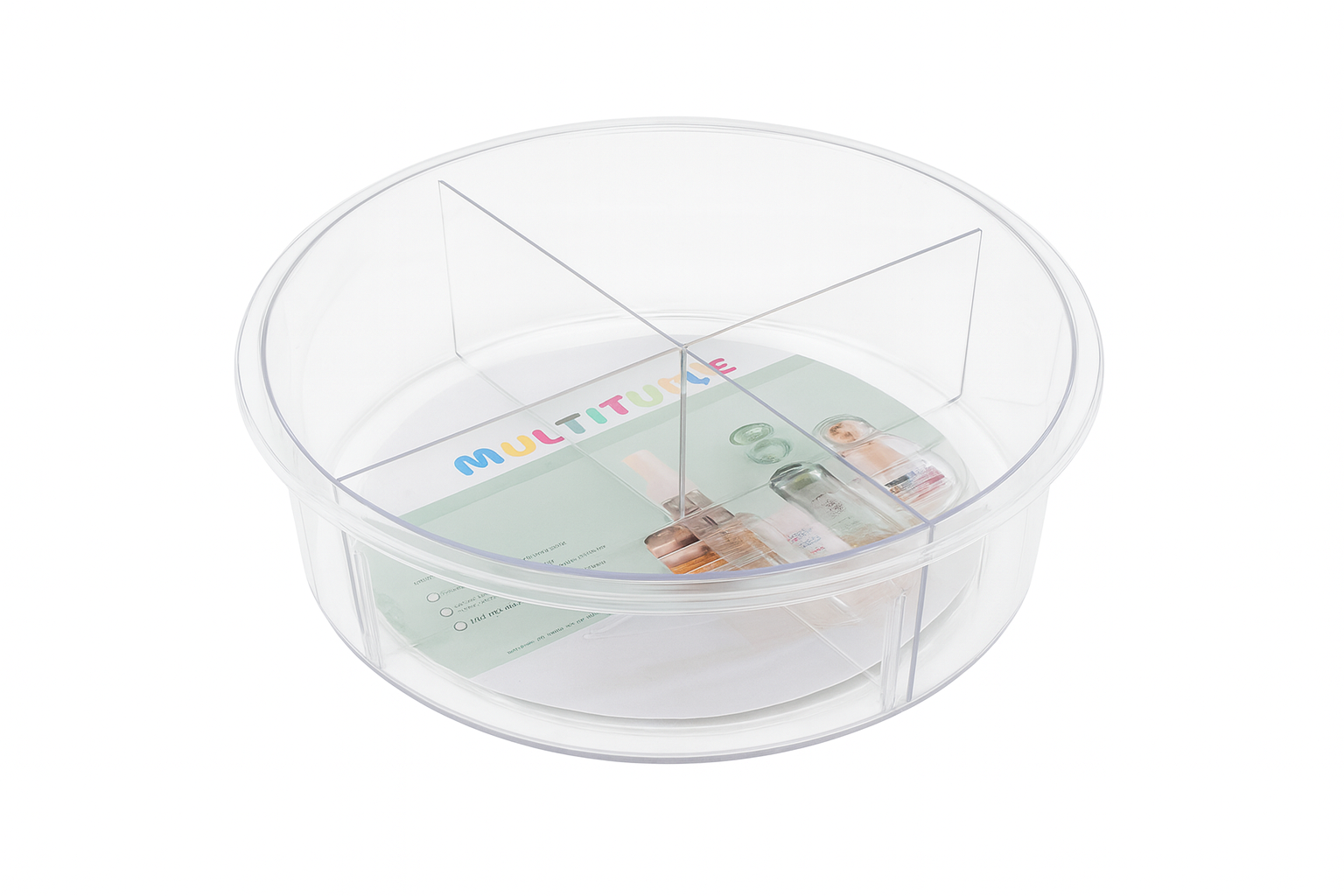 Caja de Almacenaje– Plástico Multiuso | 30.5 × 30.5 × 9.5 cm