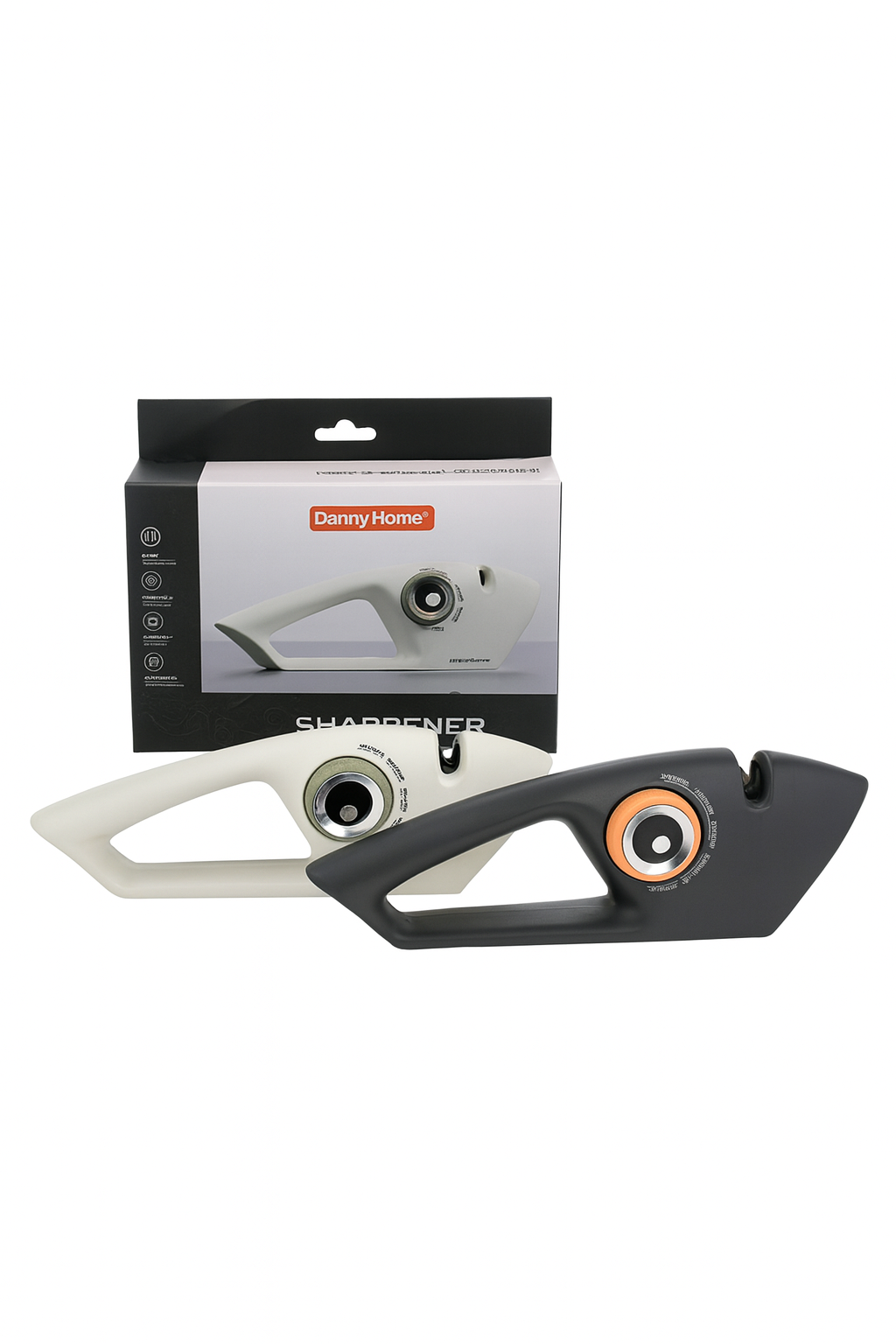 Afilador manual portátil para cuchillos y tijeras