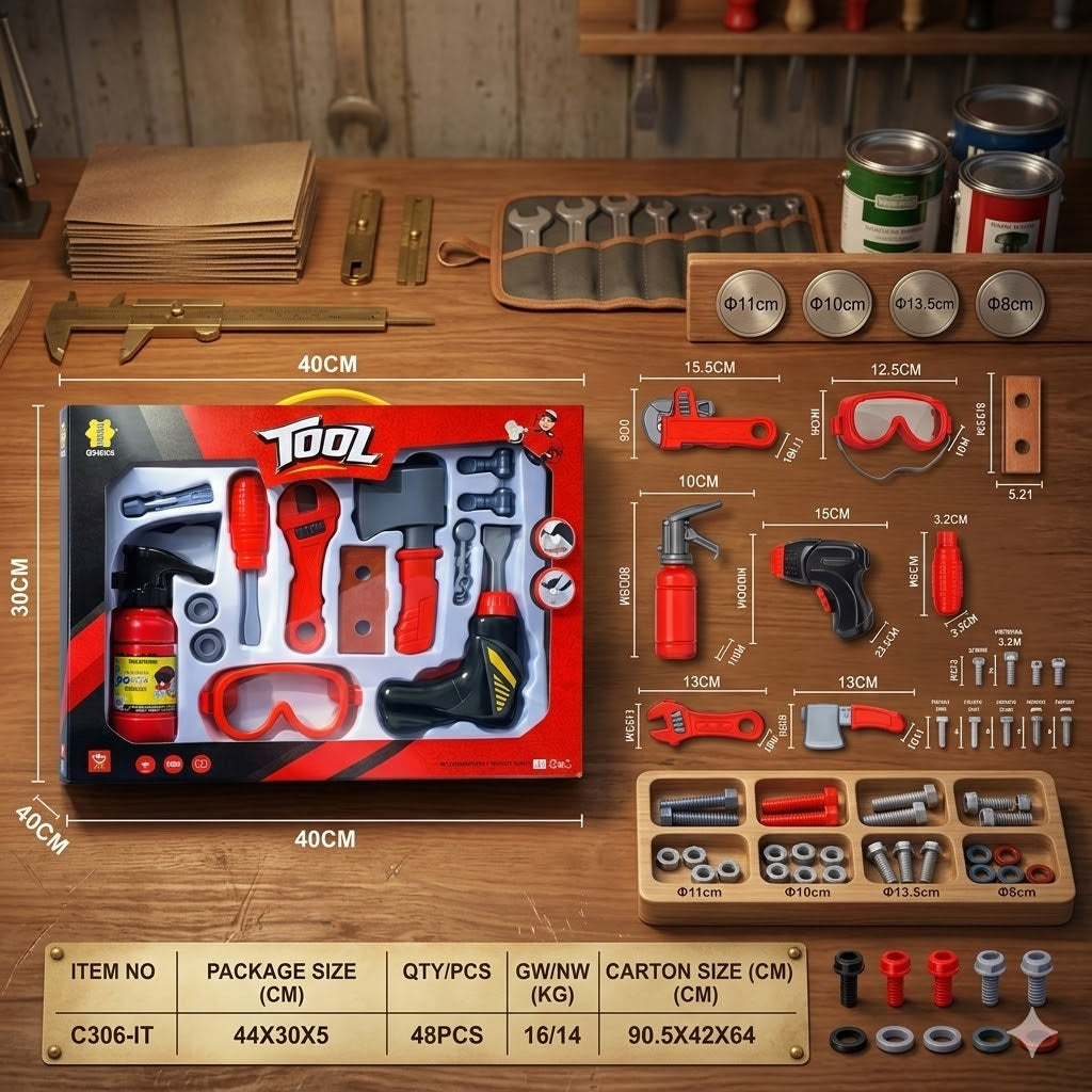 Set de Herramientas Bombero