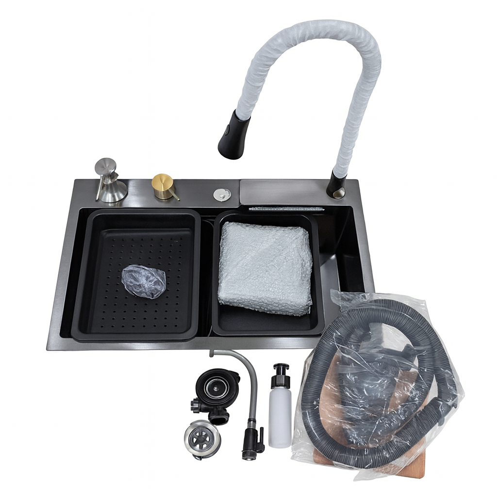 LAVATRASTOS INTELIGENTE  | Set Moderno, Multifuncional y Extra Resistente