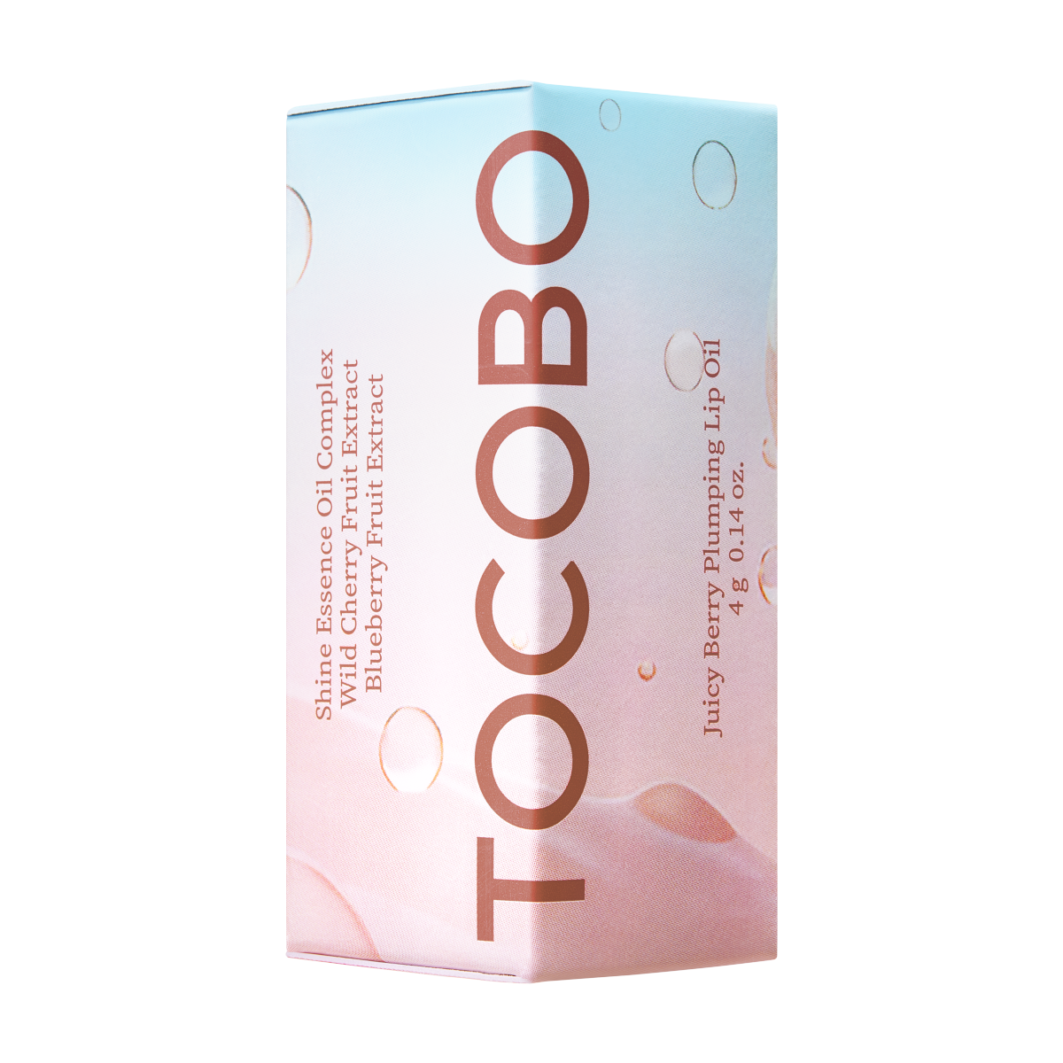 [ TOCOBO ] JUICY BERRY PLUMPING LIP OIL 04 BITTER BROWN 4.0G