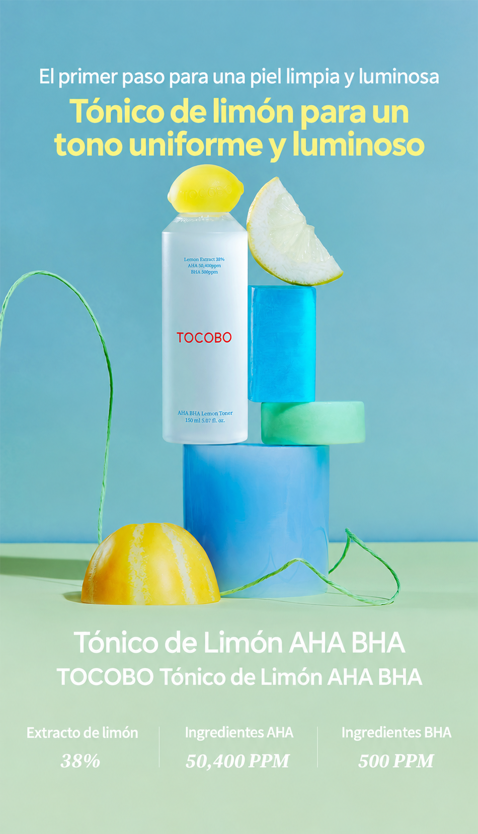 AHA BHA Lemon Toner