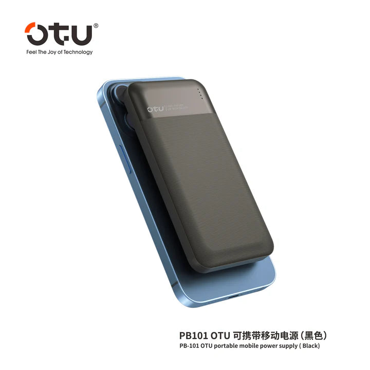 Cargador Portátil Negro de 20,000 mAh – Energía Potente para Llevar a Todas Partes