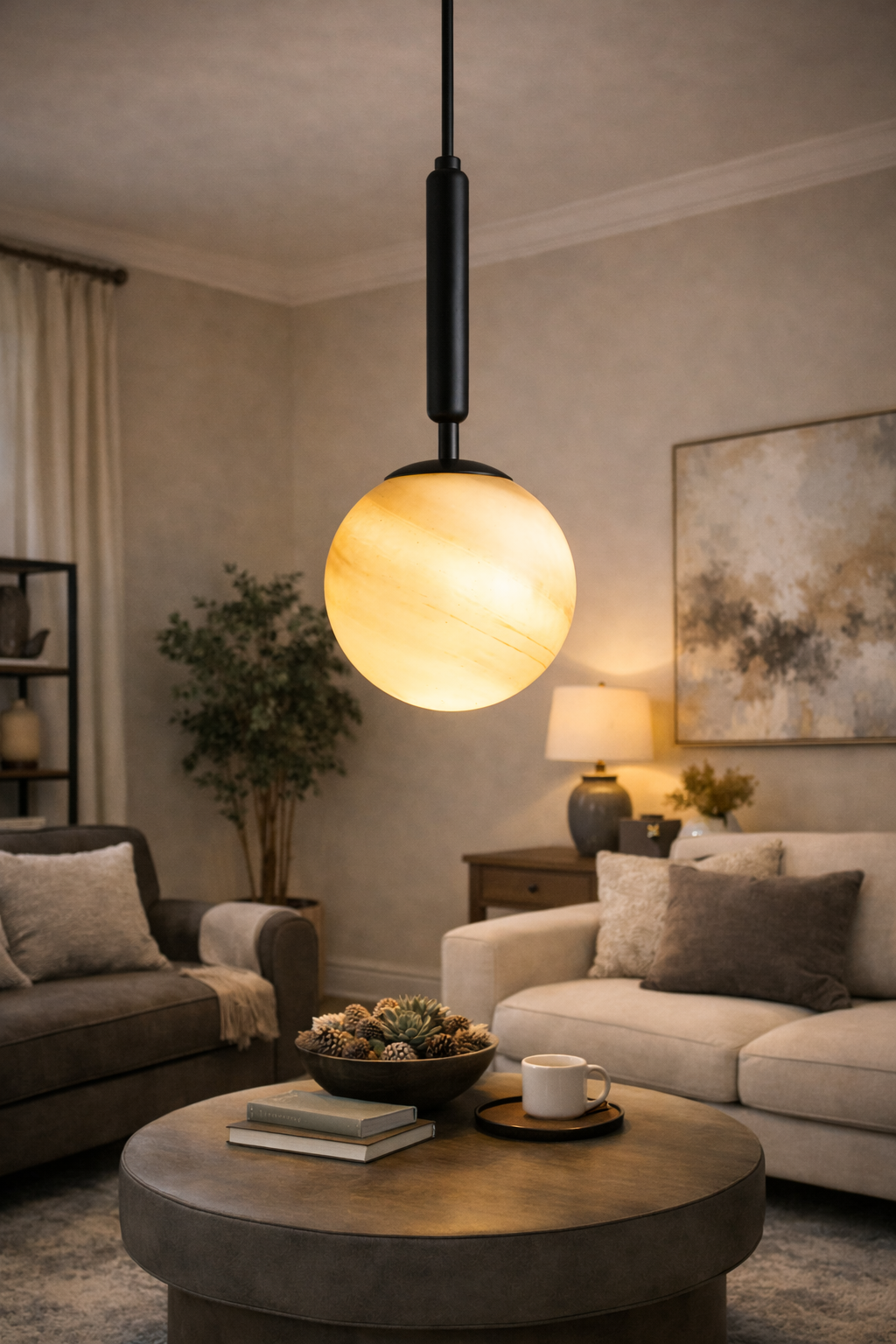 Lámpara LED de Techo Colgante – 1 Cabezal