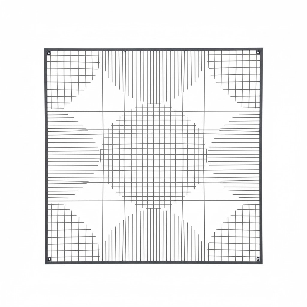 ADORNO METÁLICO PARA DECORACIÓN DE PARED  – Moderno, Elegante y Súper Resistente