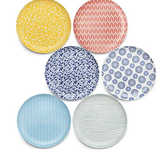 10.5" Plato con estampado