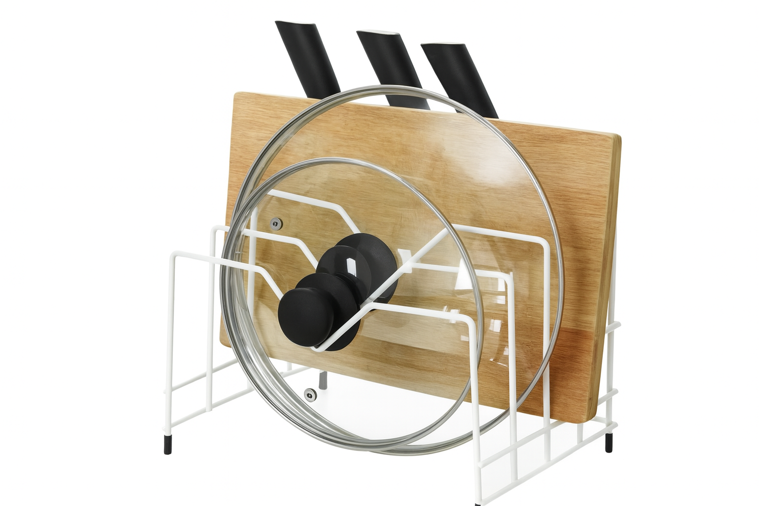 Estante de Metal para Cocina – 26.5 × 19 × 21.5 cm | Organizador Multiuso