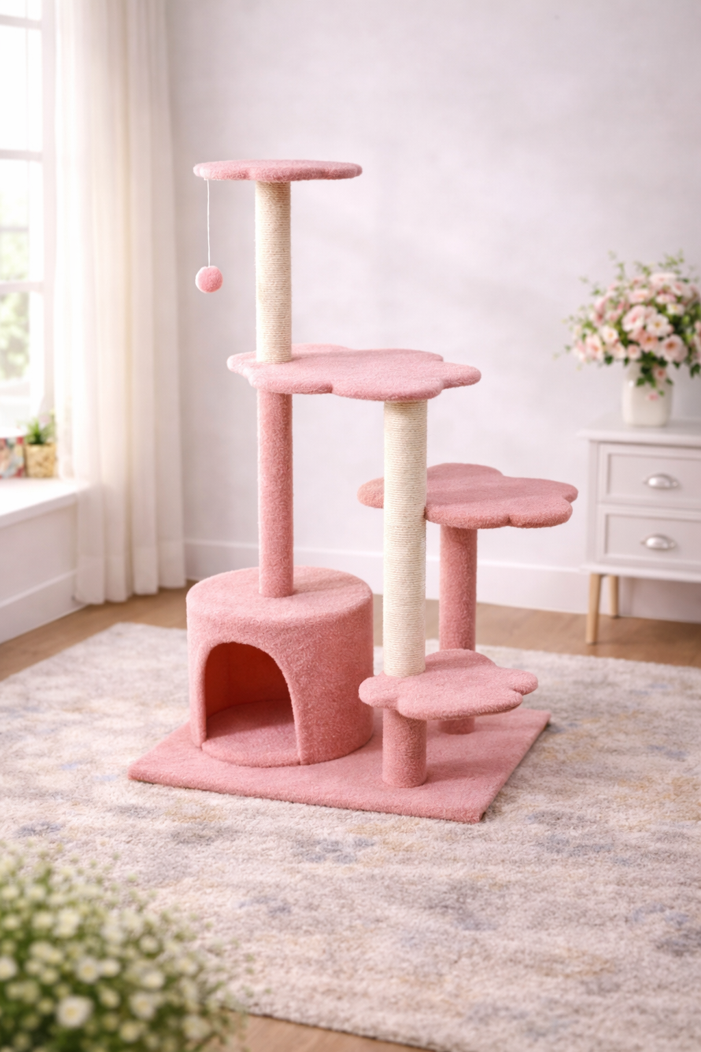 TORRE RASCADORA “CAT FUN HOUSE”